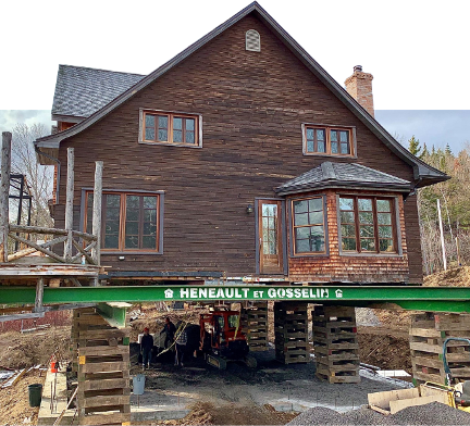 Soulèvement transport structures et maison au Québec : l’expertise de Héneault & Gosselin