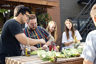 Épluchette de blé d'inde