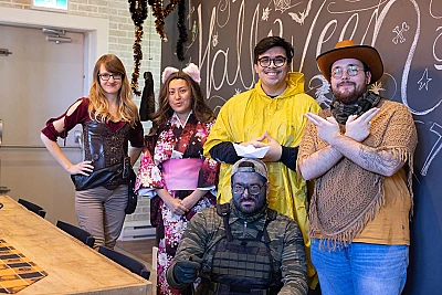 Halloween avec l'équipe