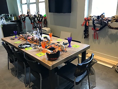 Dîner de l'Halloween
