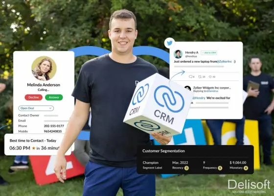 Optimisez Votre Gestion Client avec Zoho CRM et Delisoft